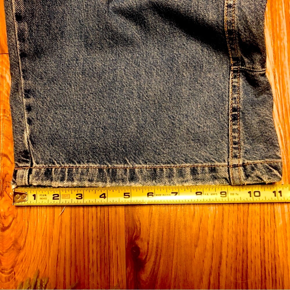 Zara TRF Denim Cargo Overalls - Picture 8 of 11